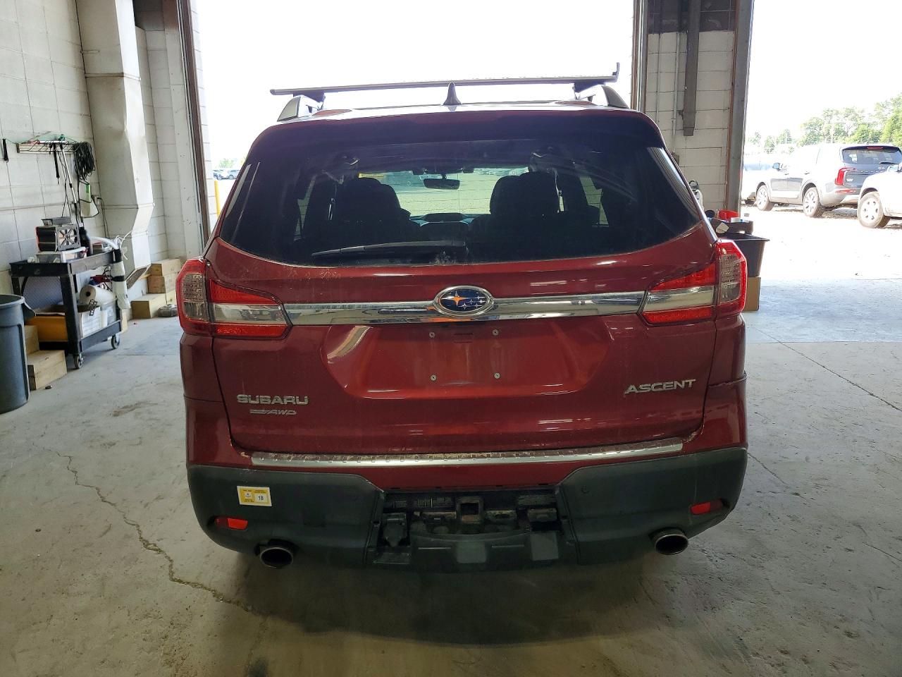 2019 Subaru Ascent Premium Темно-бордовый vin: 4S4WMAHD8K3412580