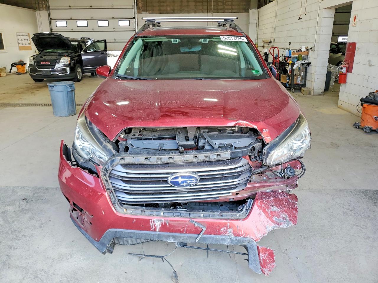 2019 Subaru Ascent Premium Темно-бордовый vin: 4S4WMAHD8K3412580