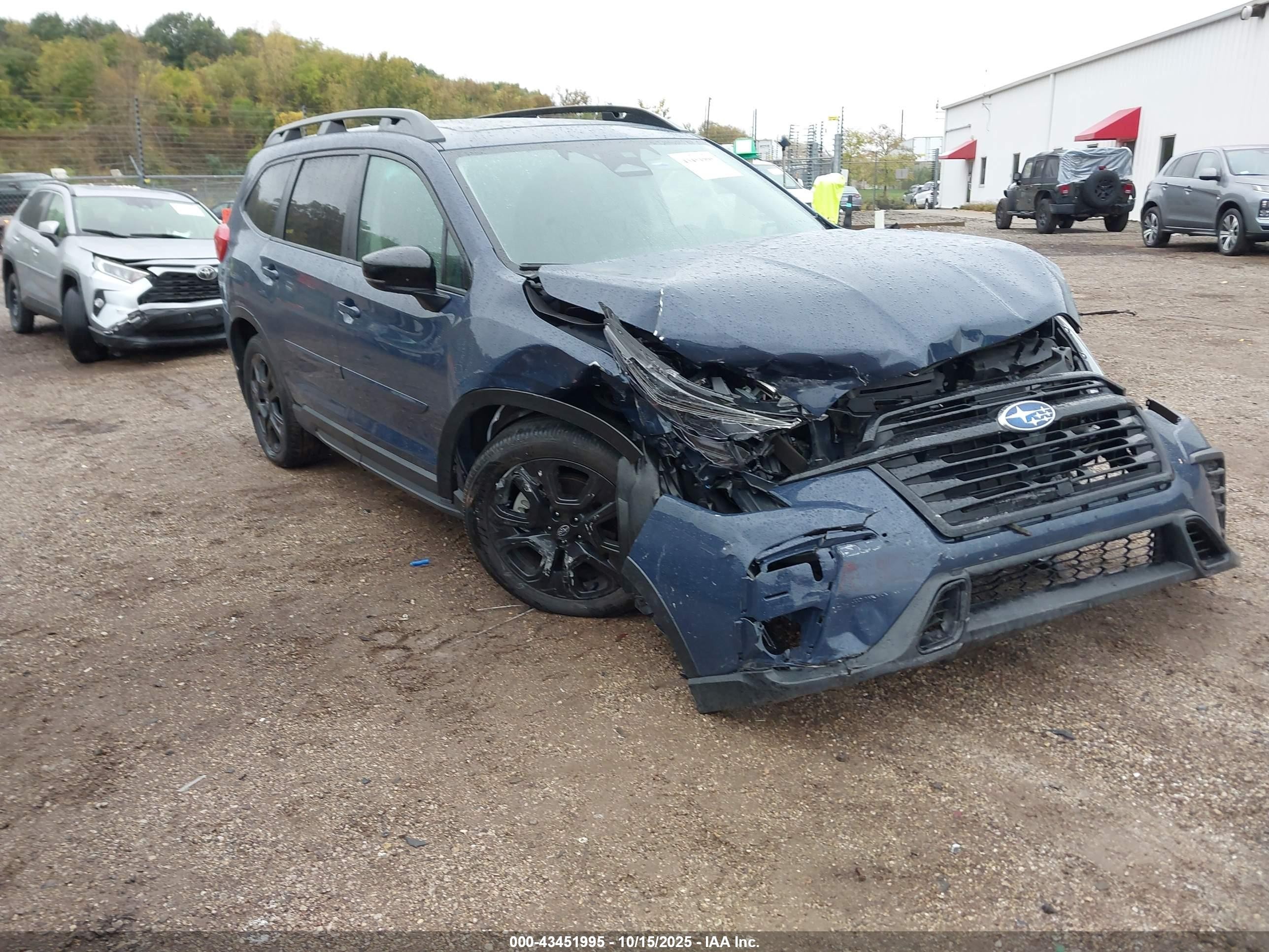 2024 Subaru Ascent Onyx Edition 7-passenger Синий vin: 4S4WMAHD8R3462745