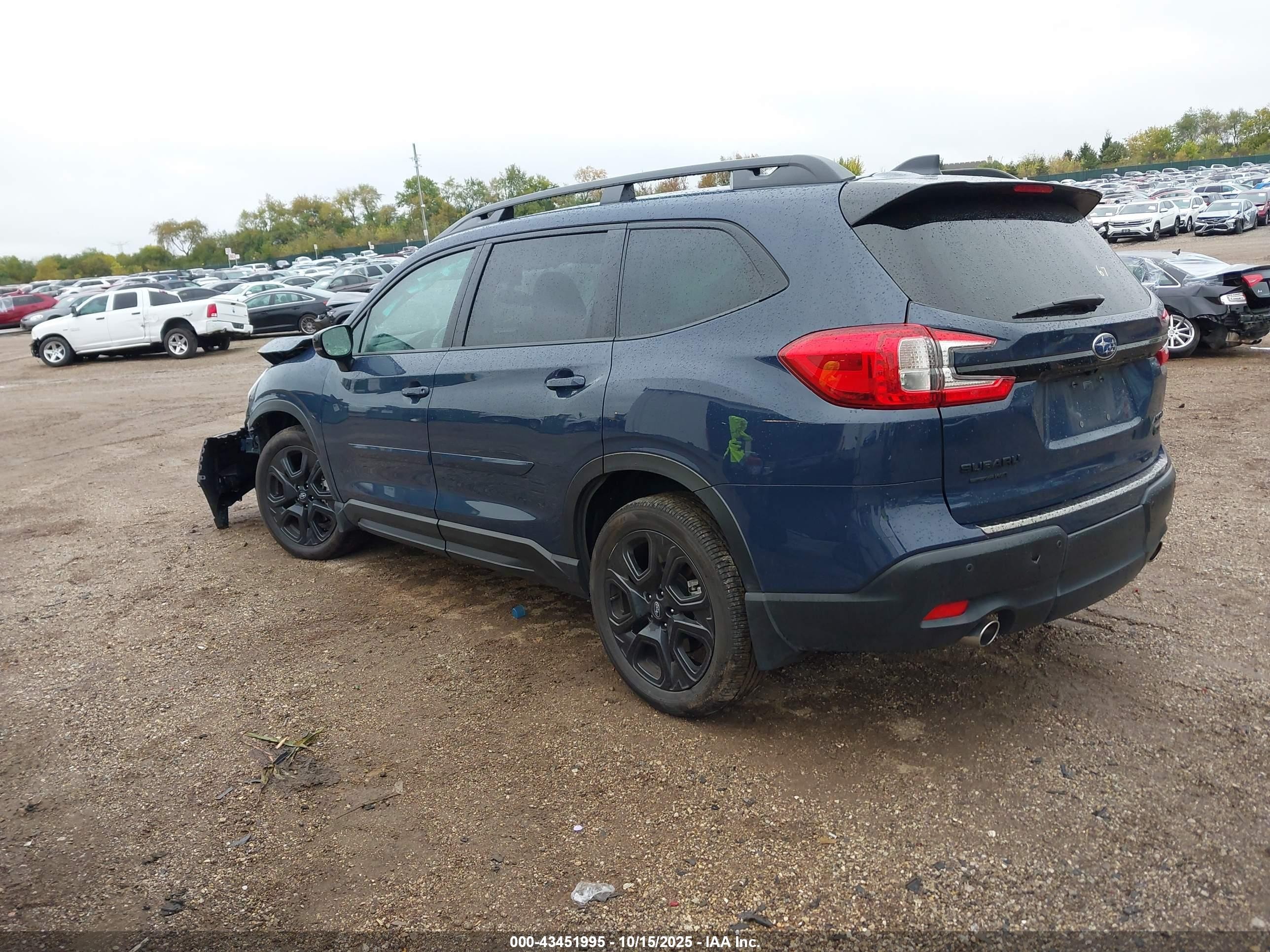 2024 Subaru Ascent Onyx Edition 7-passenger Синий vin: 4S4WMAHD8R3462745