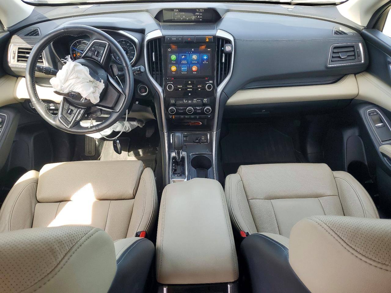 2020 Subaru Ascent Limited White vin: 4S4WMAJD2L3415311