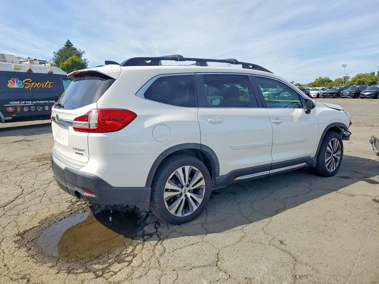 2020 Subaru Ascent Limited White vin: 4S4WMAJD2L3415311