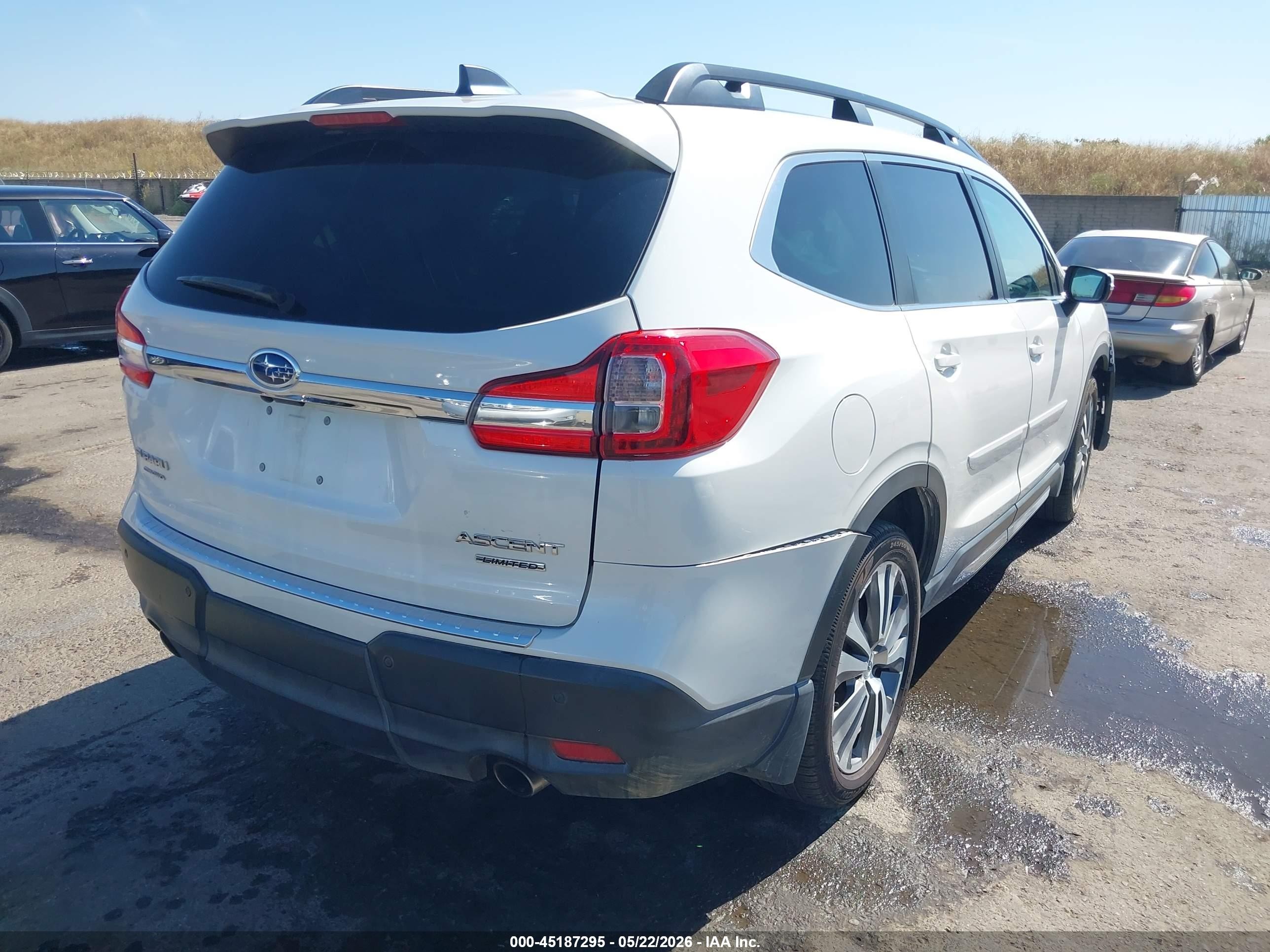 2019 Subaru Ascent Limited Белый vin: 4S4WMAJD3K3436344