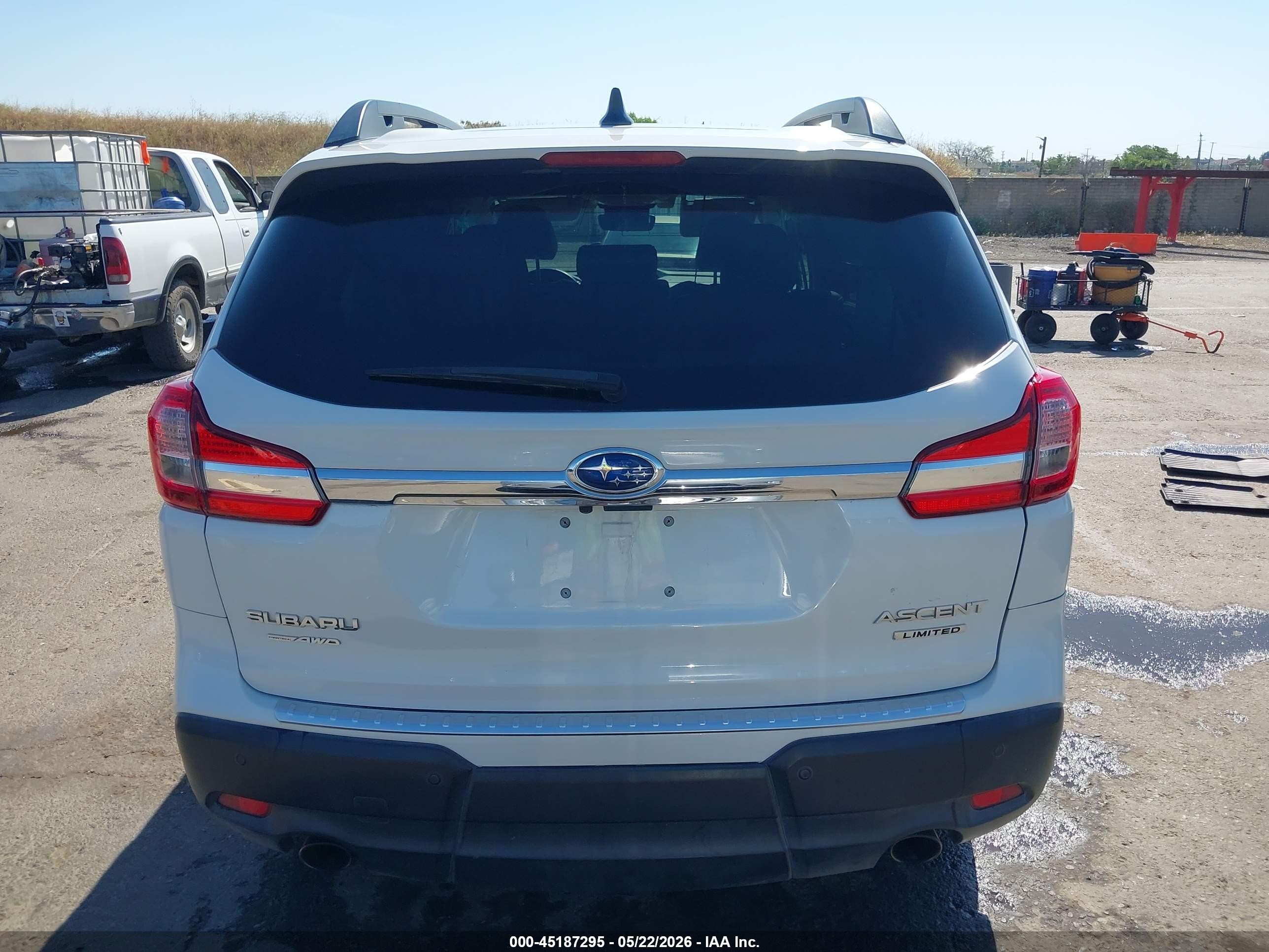 2019 Subaru Ascent Limited Белый vin: 4S4WMAJD3K3436344