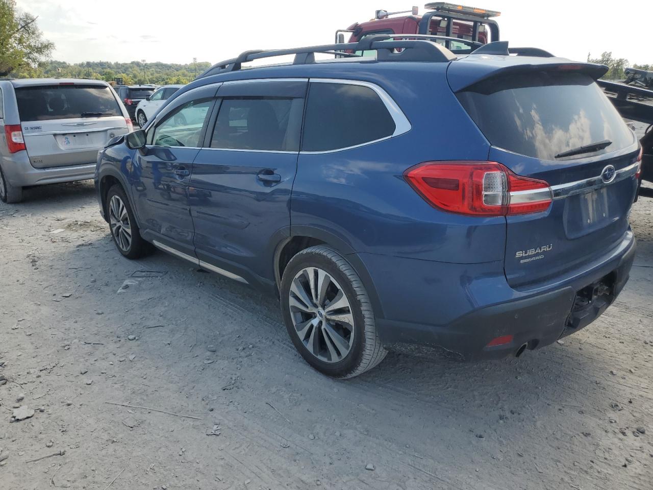 2021 Subaru Ascent Limited Blue vin: 4S4WMAJD3M3450098
