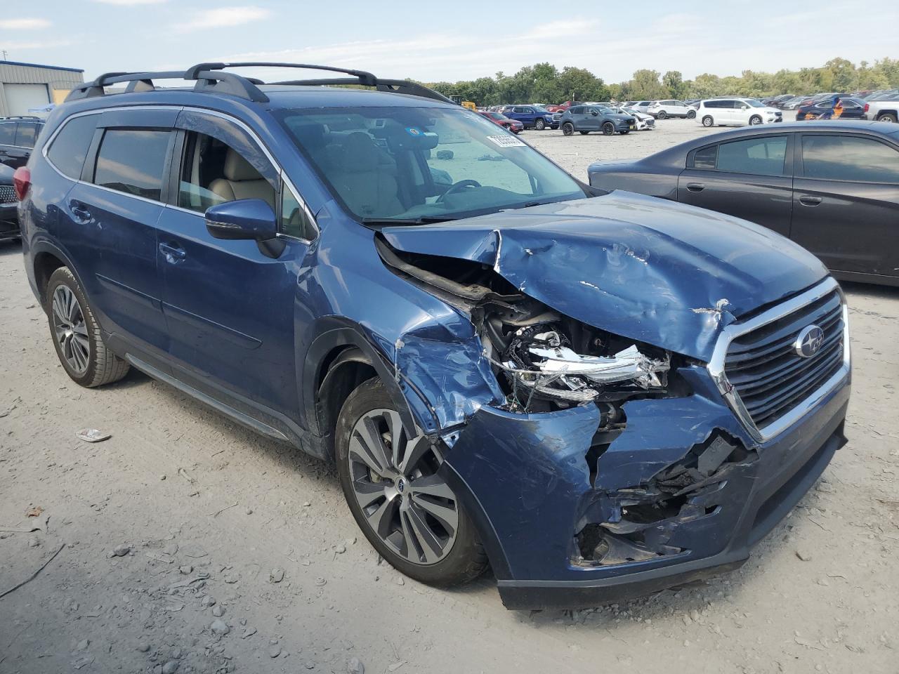 2021 Subaru Ascent Limited Blue vin: 4S4WMAJD3M3450098