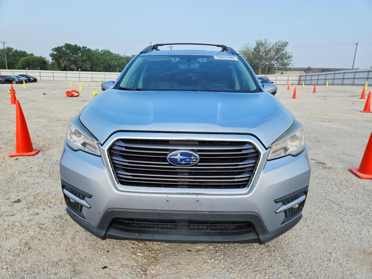 2019 Subaru Ascent Limited Silver vin: 4S4WMAJDXK3458955