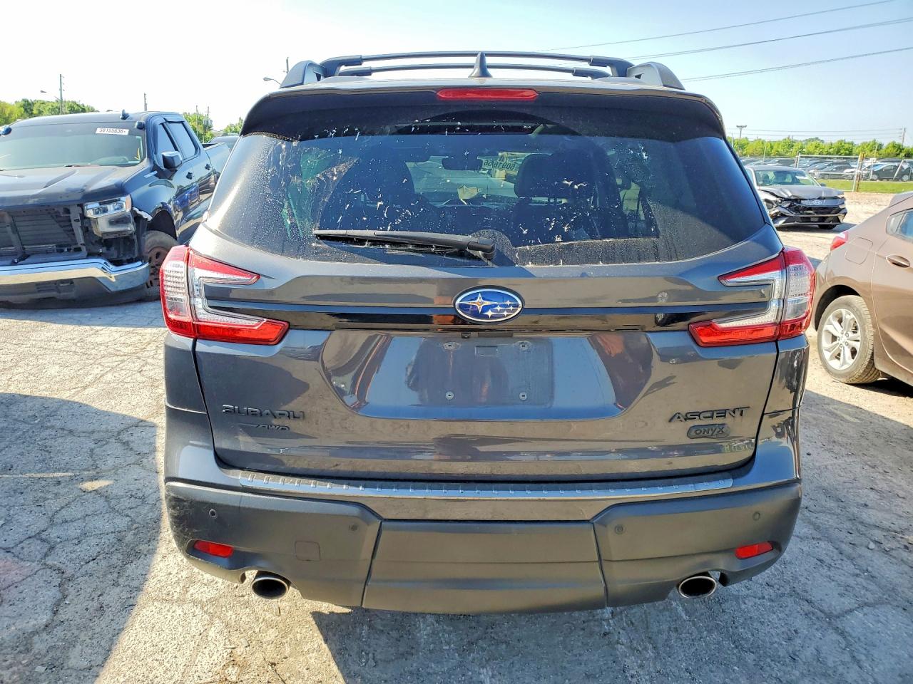 2023 Subaru Ascent Limited Gray vin: 4S4WMAKD8P3427760