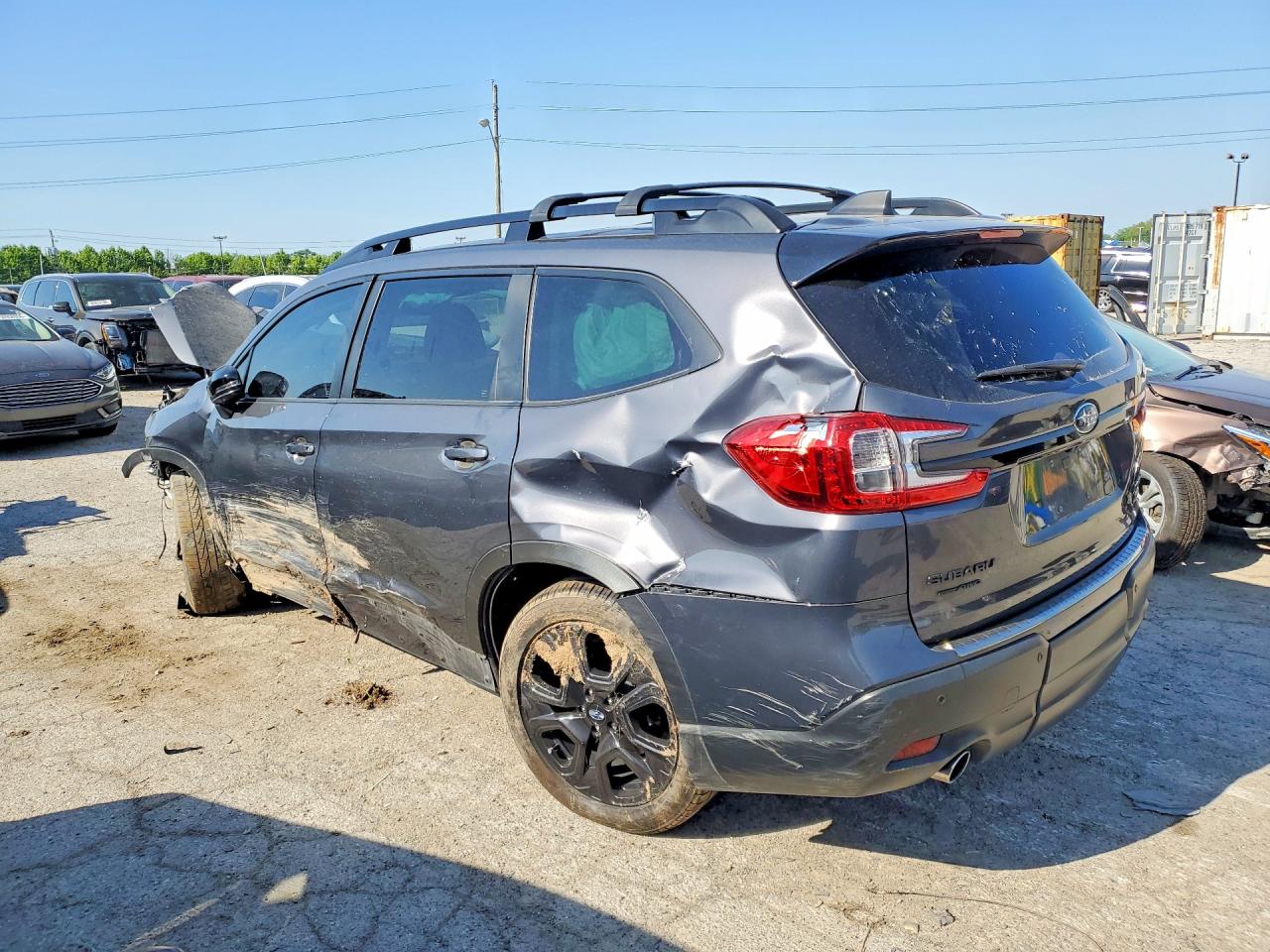 2023 Subaru Ascent Limited Gray vin: 4S4WMAKD8P3427760