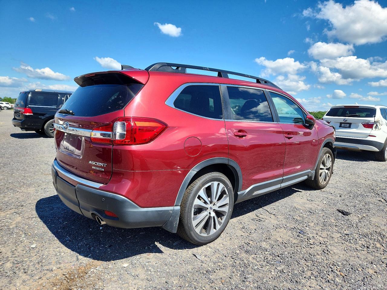 2020 Subaru Ascent Limited Red vin: 4S4WMALD0L3414414