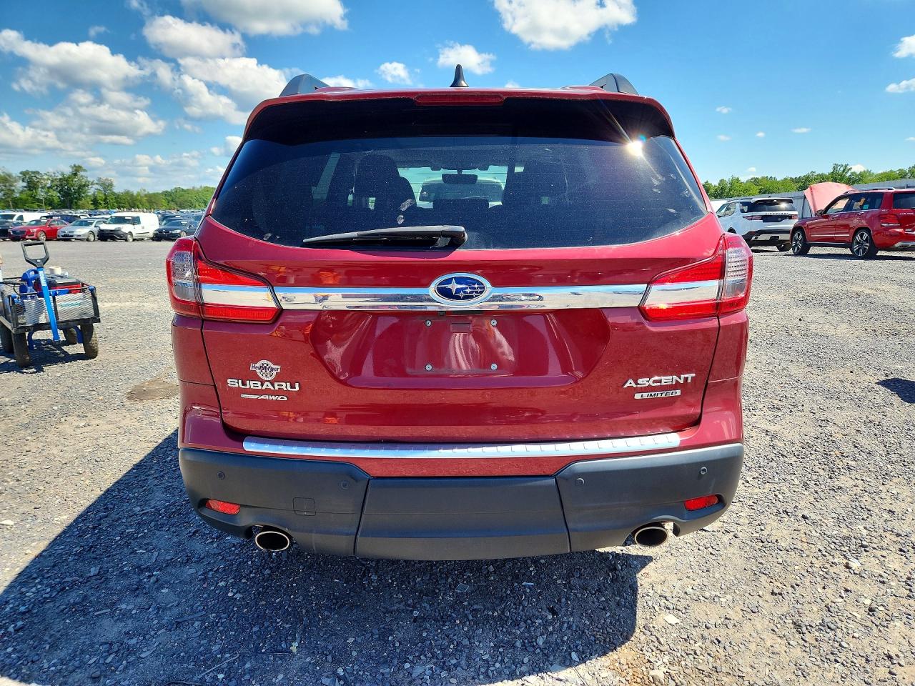 2020 Subaru Ascent Limited Red vin: 4S4WMALD0L3414414