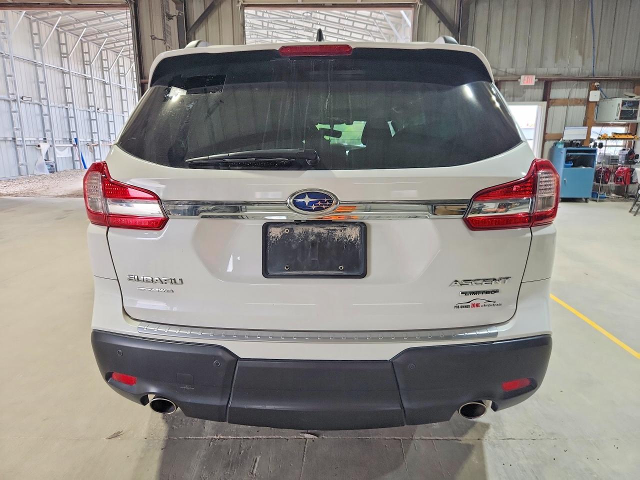 2021 Subaru Ascent Limited White vin: 4S4WMALD6M3429033