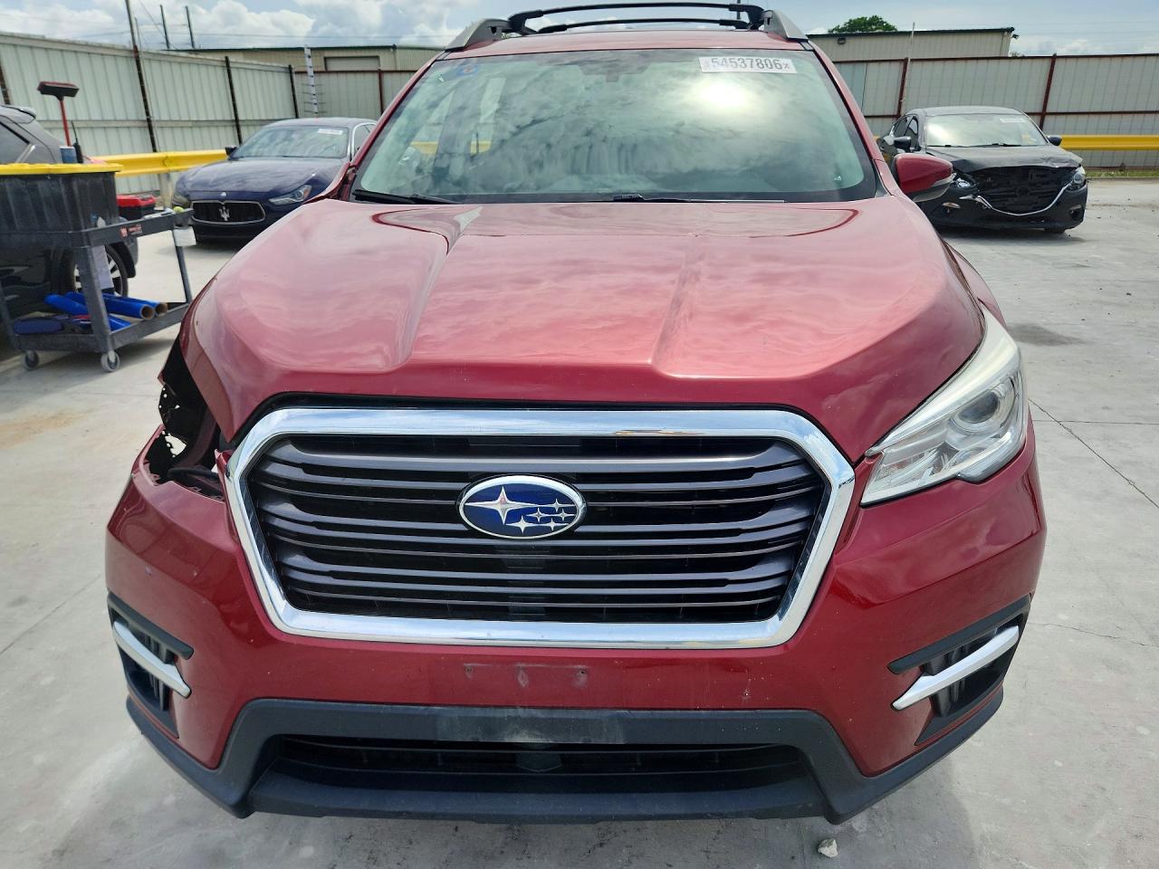 2020 Subaru Ascent Limited Maroon vin: 4S4WMAMD2L3404451