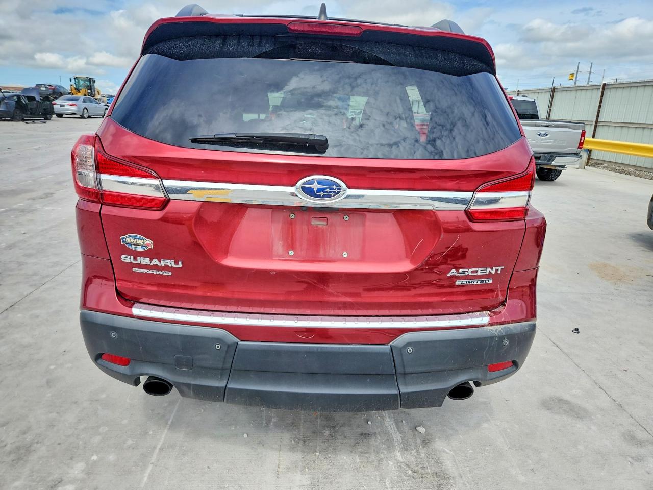2020 Subaru Ascent Limited Maroon vin: 4S4WMAMD2L3404451