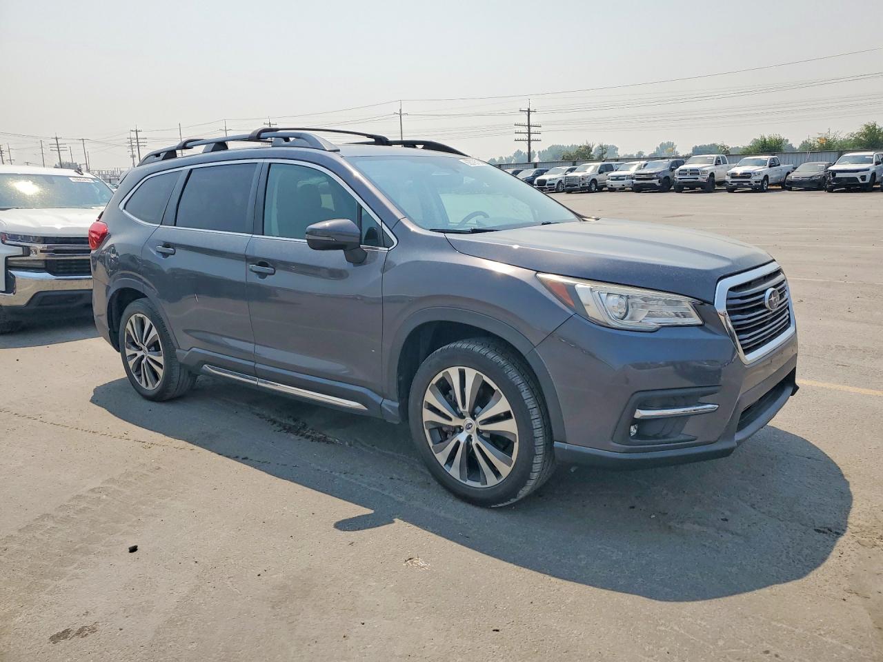 2019 Subaru Ascent Limited Gray vin: 4S4WMAMD4K3444271