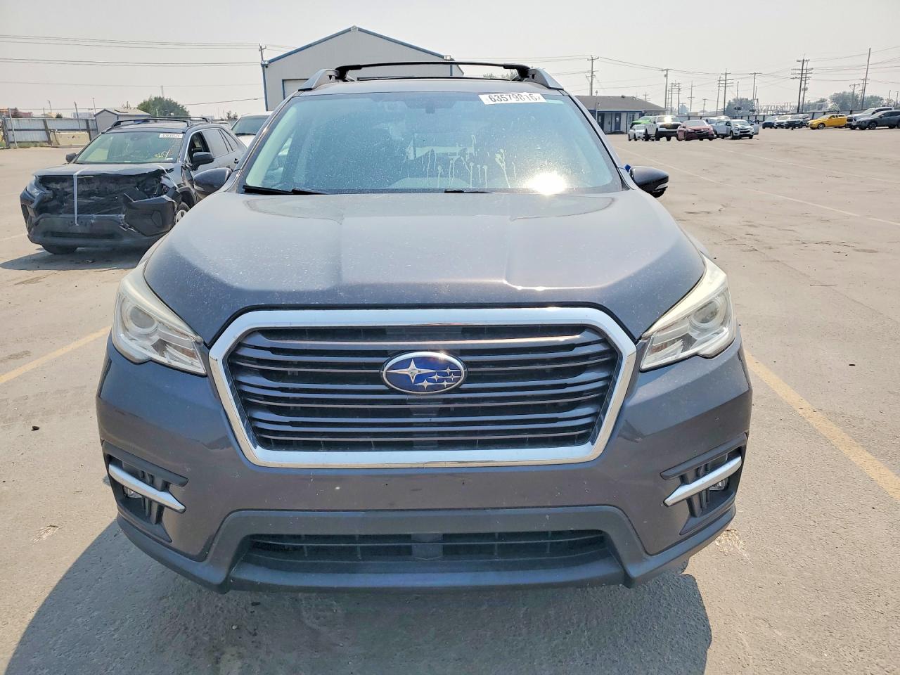 2019 Subaru Ascent Limited Gray vin: 4S4WMAMD4K3444271