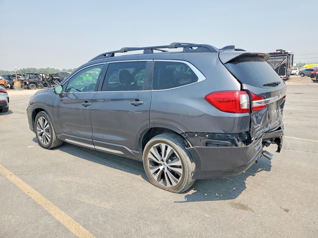 2019 Subaru Ascent Limited Gray vin: 4S4WMAMD4K3444271