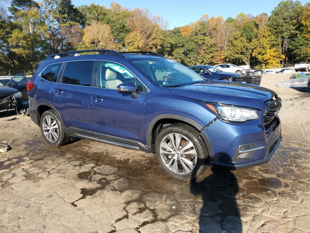 2021 Subaru Ascent Limited Синий vin: 4S4WMAMD6M3431170