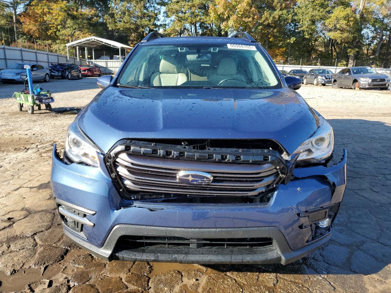 2021 Subaru Ascent Limited Синий vin: 4S4WMAMD6M3431170