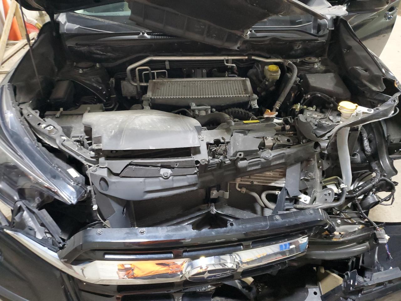 2025 Subaru Ascent Limited Black vin: 4S4WMAPD0S3429858 Damage: Radiator, Broken, Replacement Required