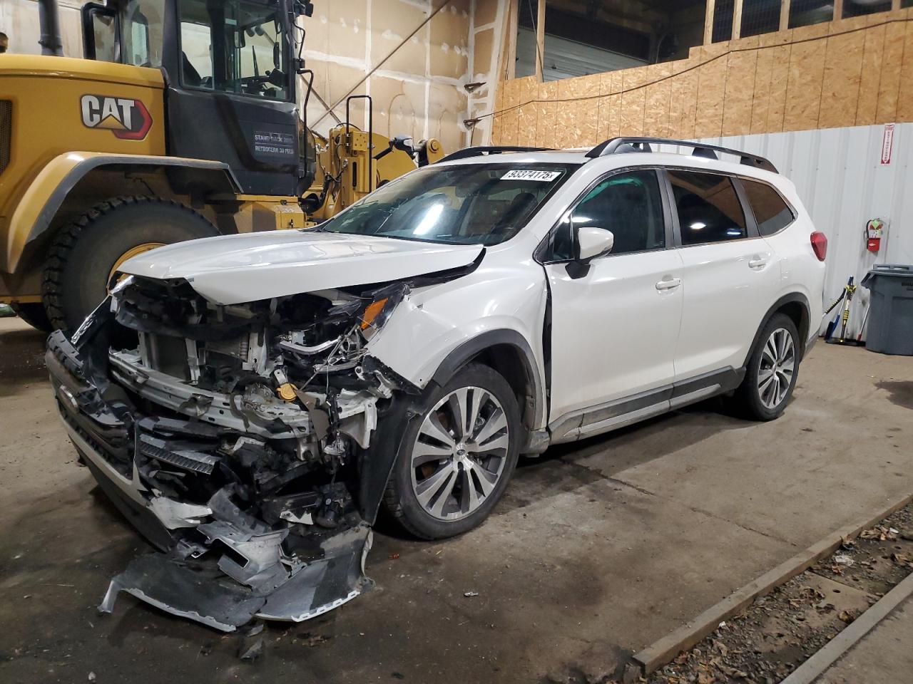 2021 Subaru Ascent Limited White vin: 4S4WMAPD1M3412733