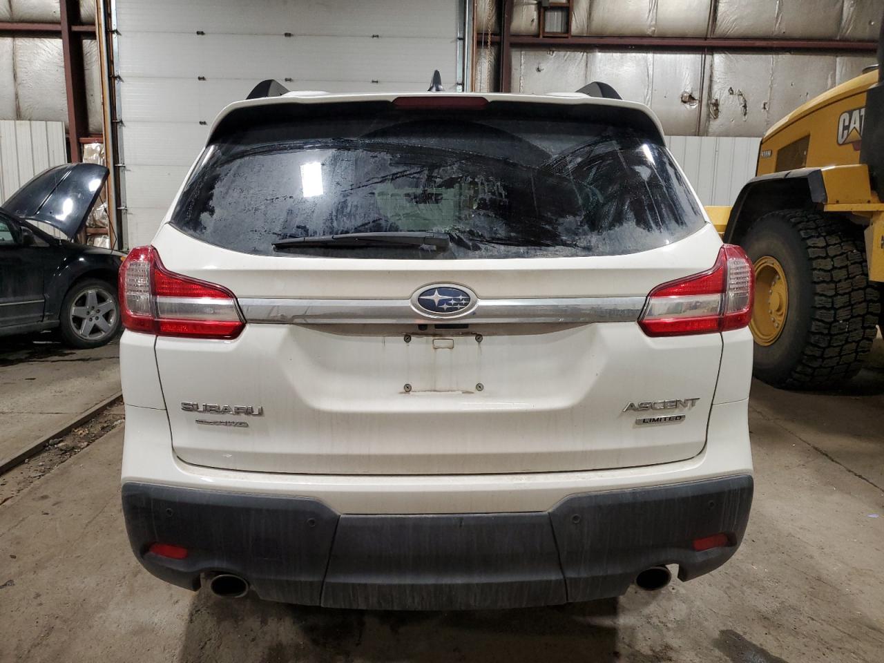 2021 Subaru Ascent Limited White vin: 4S4WMAPD1M3412733
