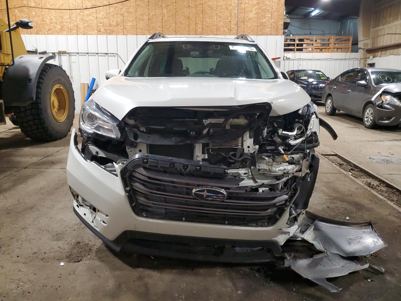 2021 Subaru Ascent Limited White vin: 4S4WMAPD1M3412733