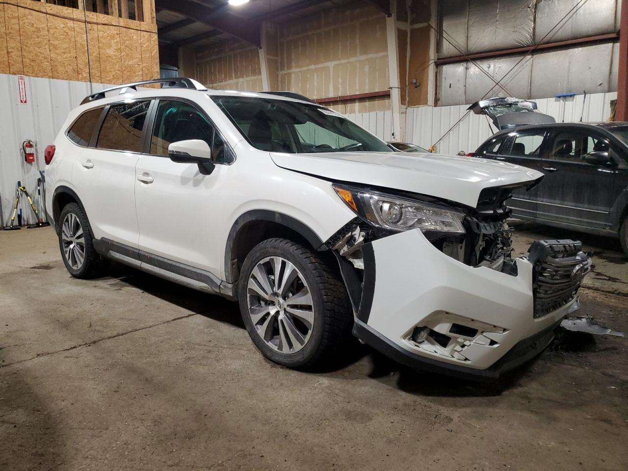 2021 Subaru Ascent Limited White vin: 4S4WMAPD1M3412733