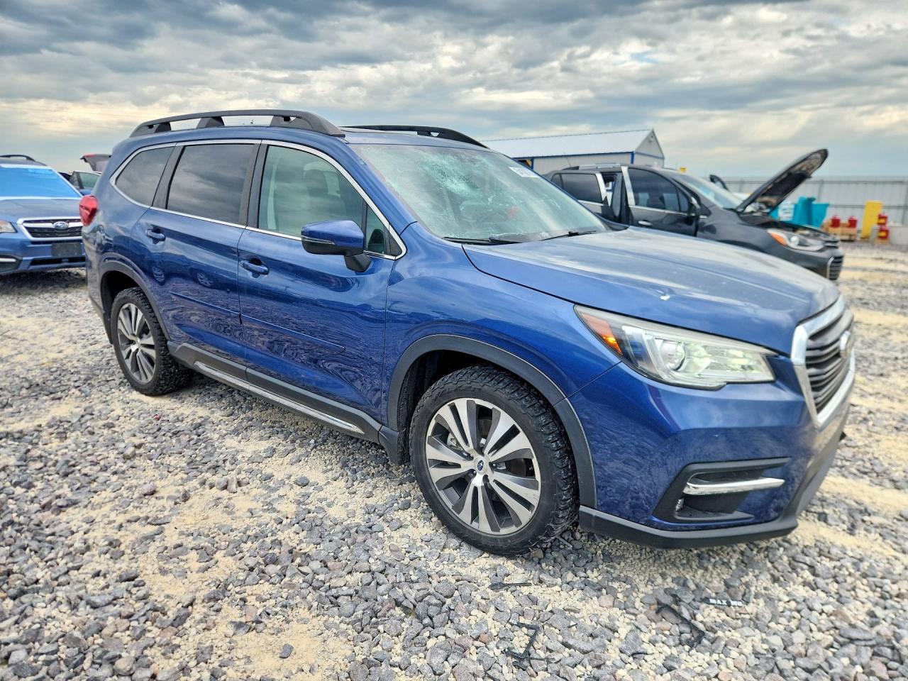 2020 Subaru Ascent Limited Blue vin: 4S4WMAPD4L3450021