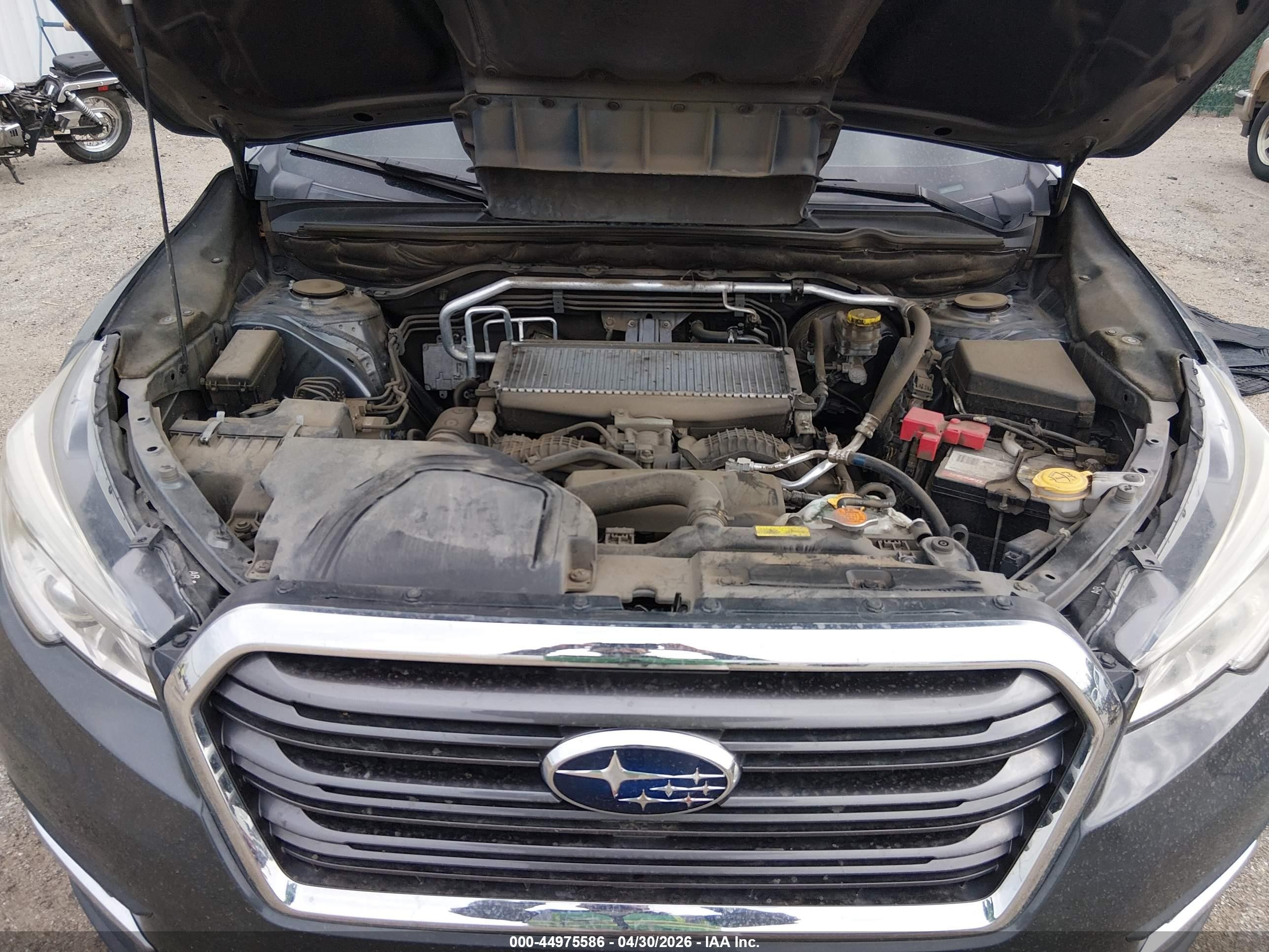 2019 Subaru Ascent Limited Gray vin: 4S4WMAPD5K3476514