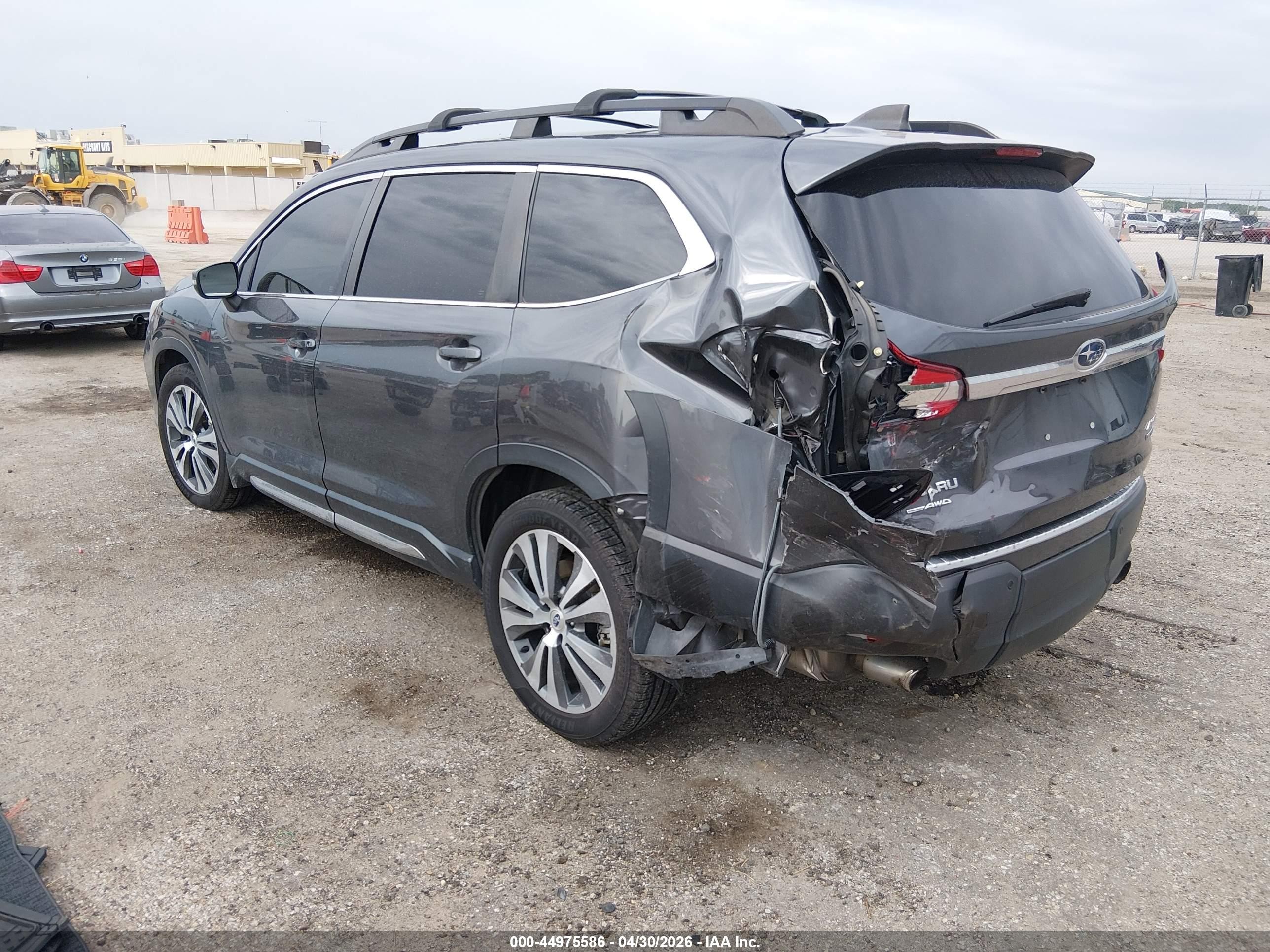 2019 Subaru Ascent Limited Gray vin: 4S4WMAPD5K3476514