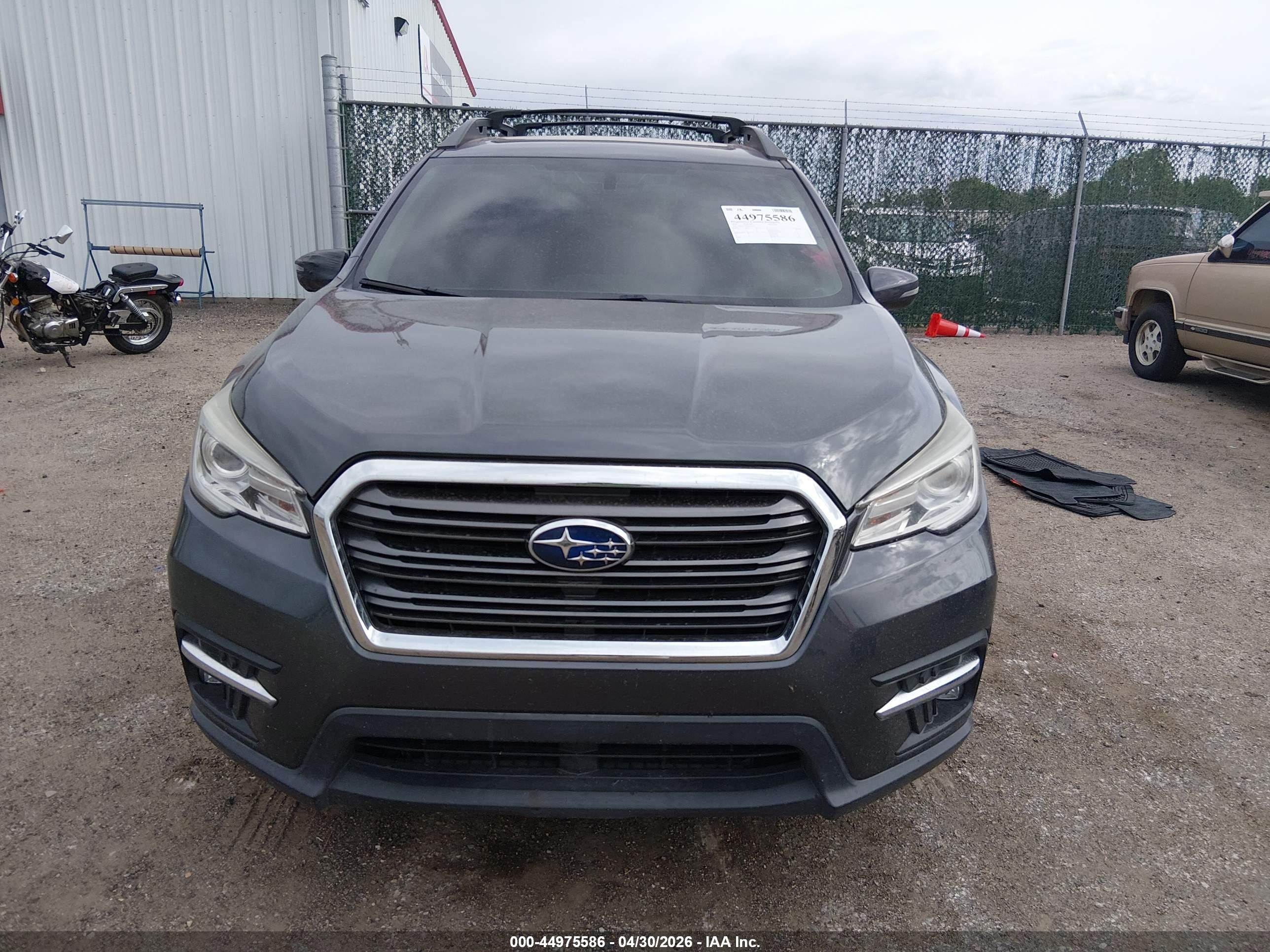 2019 Subaru Ascent Limited Gray vin: 4S4WMAPD5K3476514