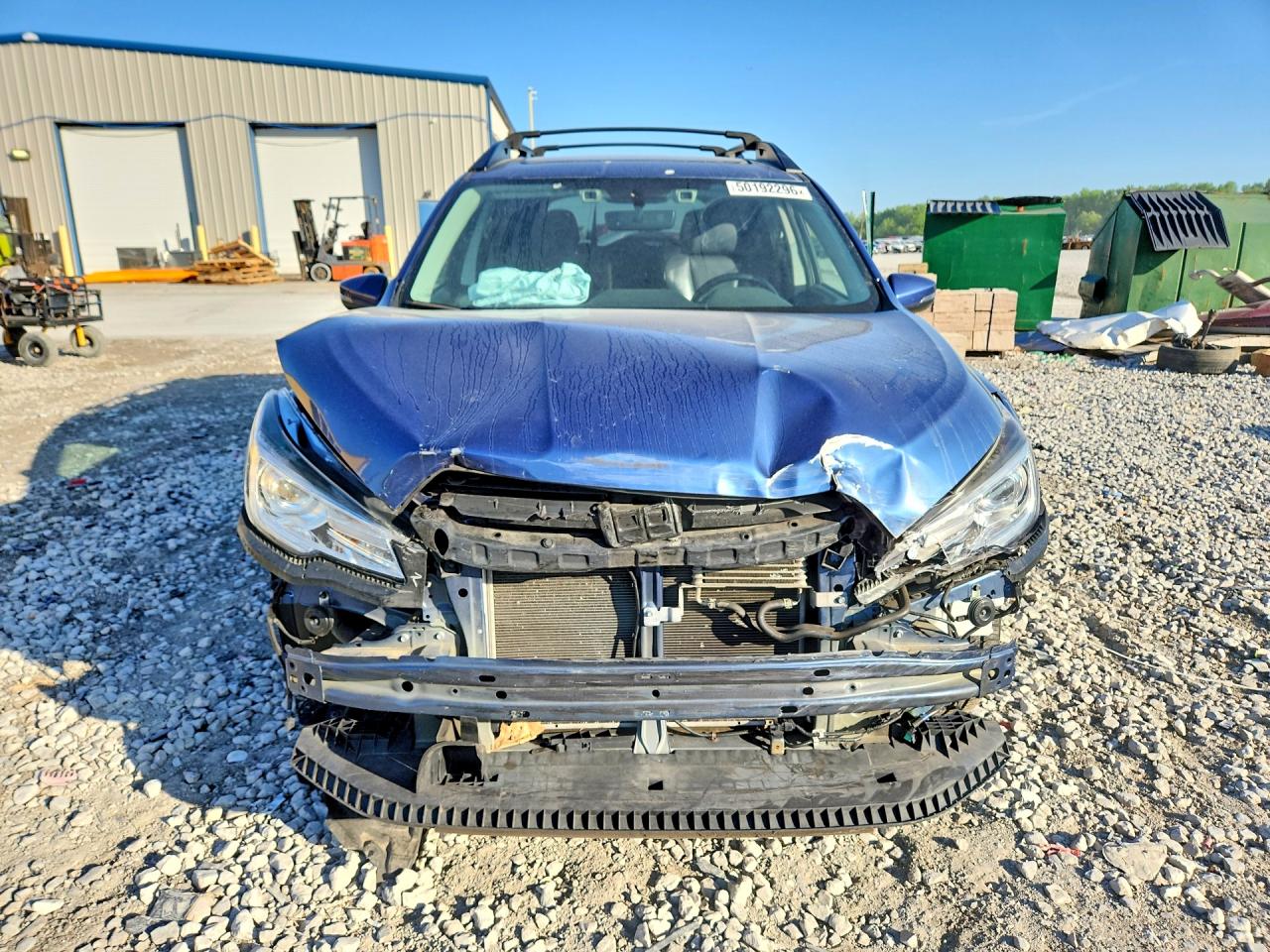 2021 Subaru Ascent Limited Blue vin: 4S4WMAPD5M3438302