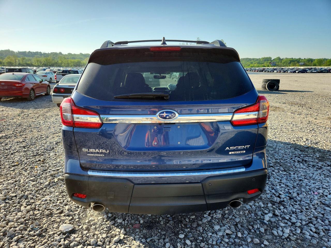 2021 Subaru Ascent Limited Blue vin: 4S4WMAPD5M3438302