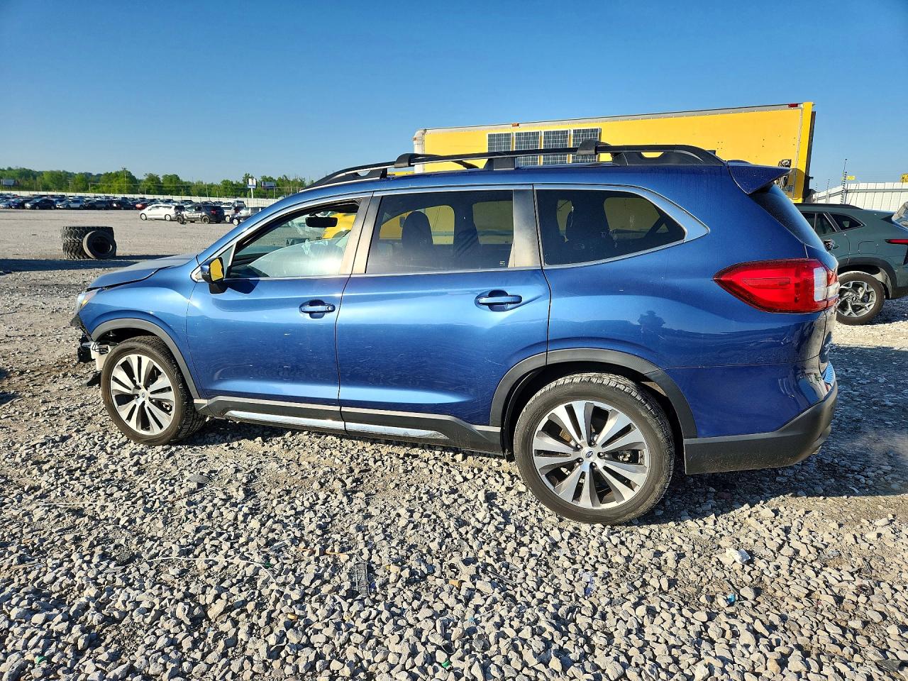 2021 Subaru Ascent Limited Blue vin: 4S4WMAPD5M3438302