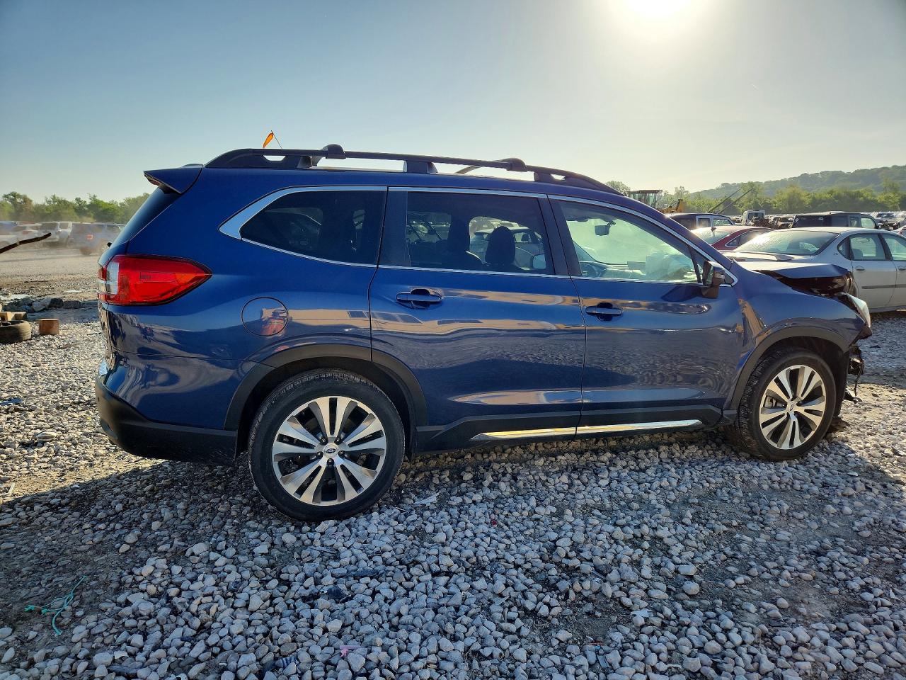 2021 Subaru Ascent Limited Blue vin: 4S4WMAPD5M3438302