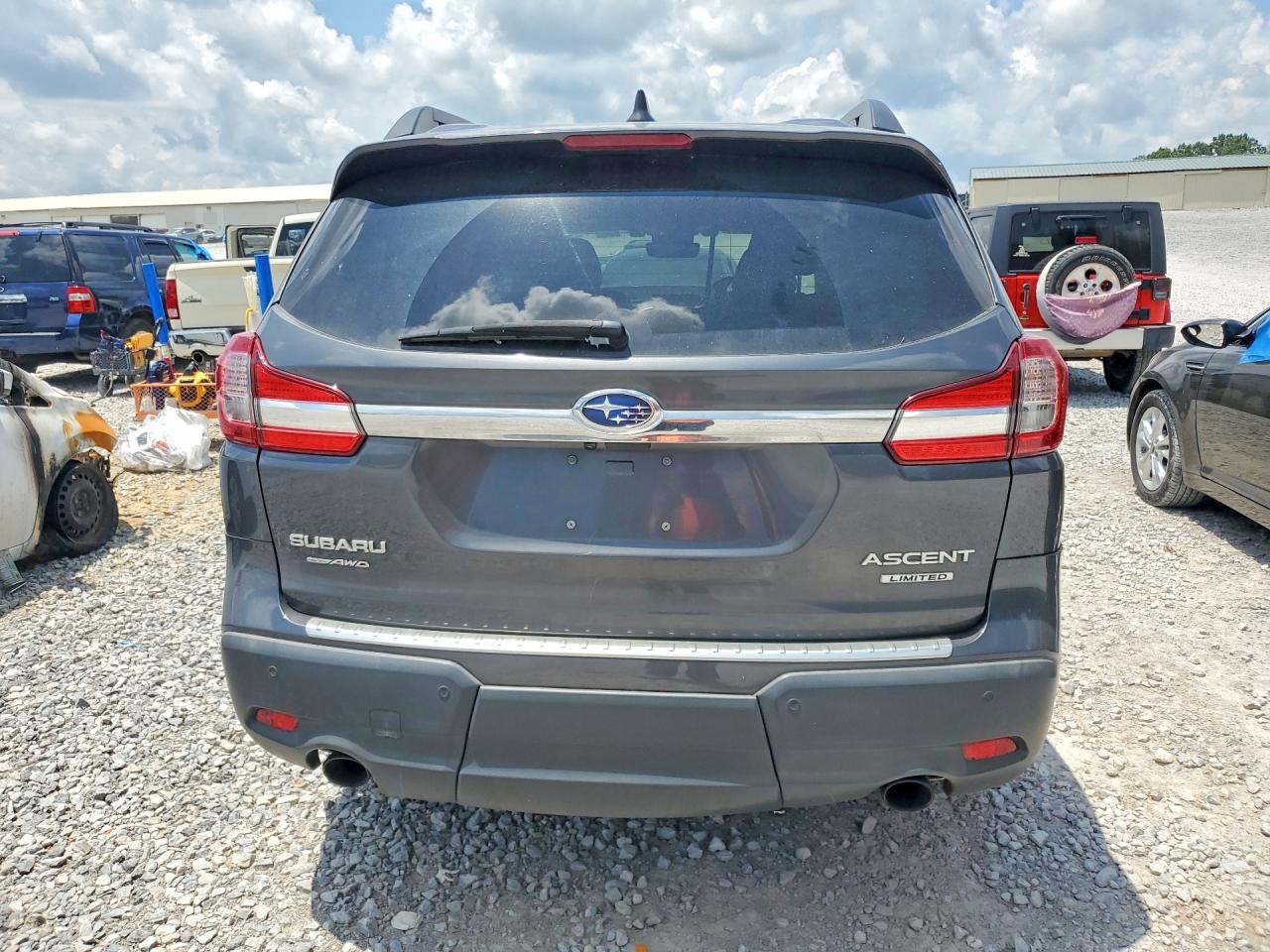 2019 Subaru Ascent Limited Gray vin: 4S4WMAPD7K3478748