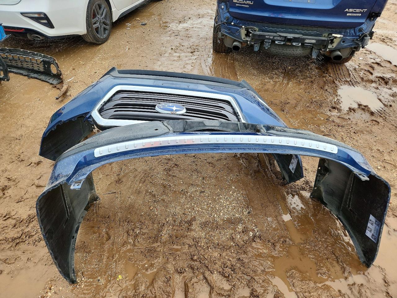 2021 Subaru Ascent Limited Синий vin: 4S4WMAPDXM3416375