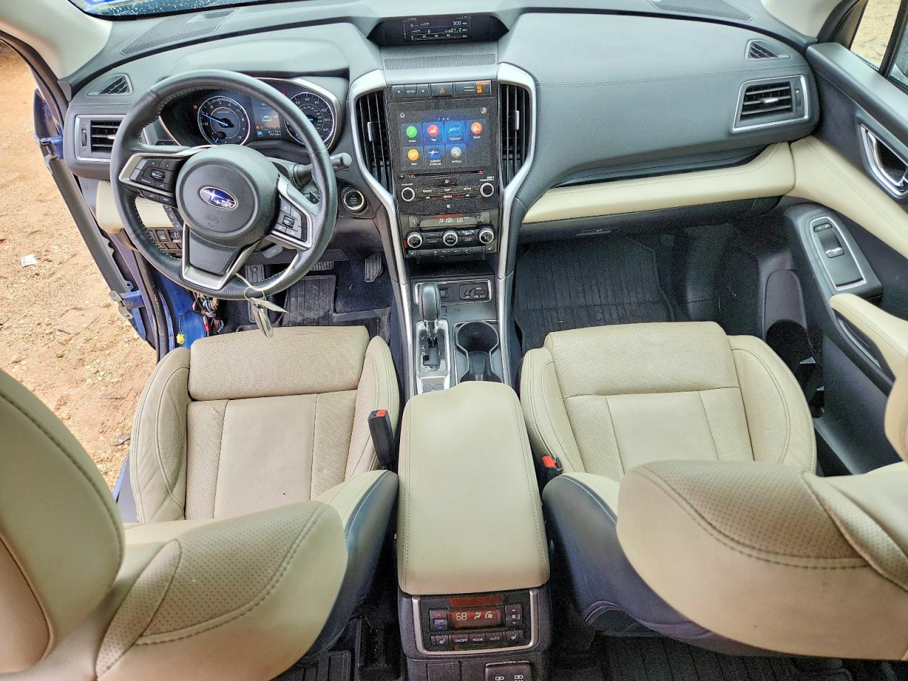 2021 Subaru Ascent Limited Синий vin: 4S4WMAPDXM3416375