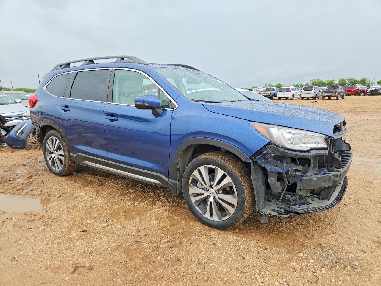 2021 Subaru Ascent Limited Синий vin: 4S4WMAPDXM3416375