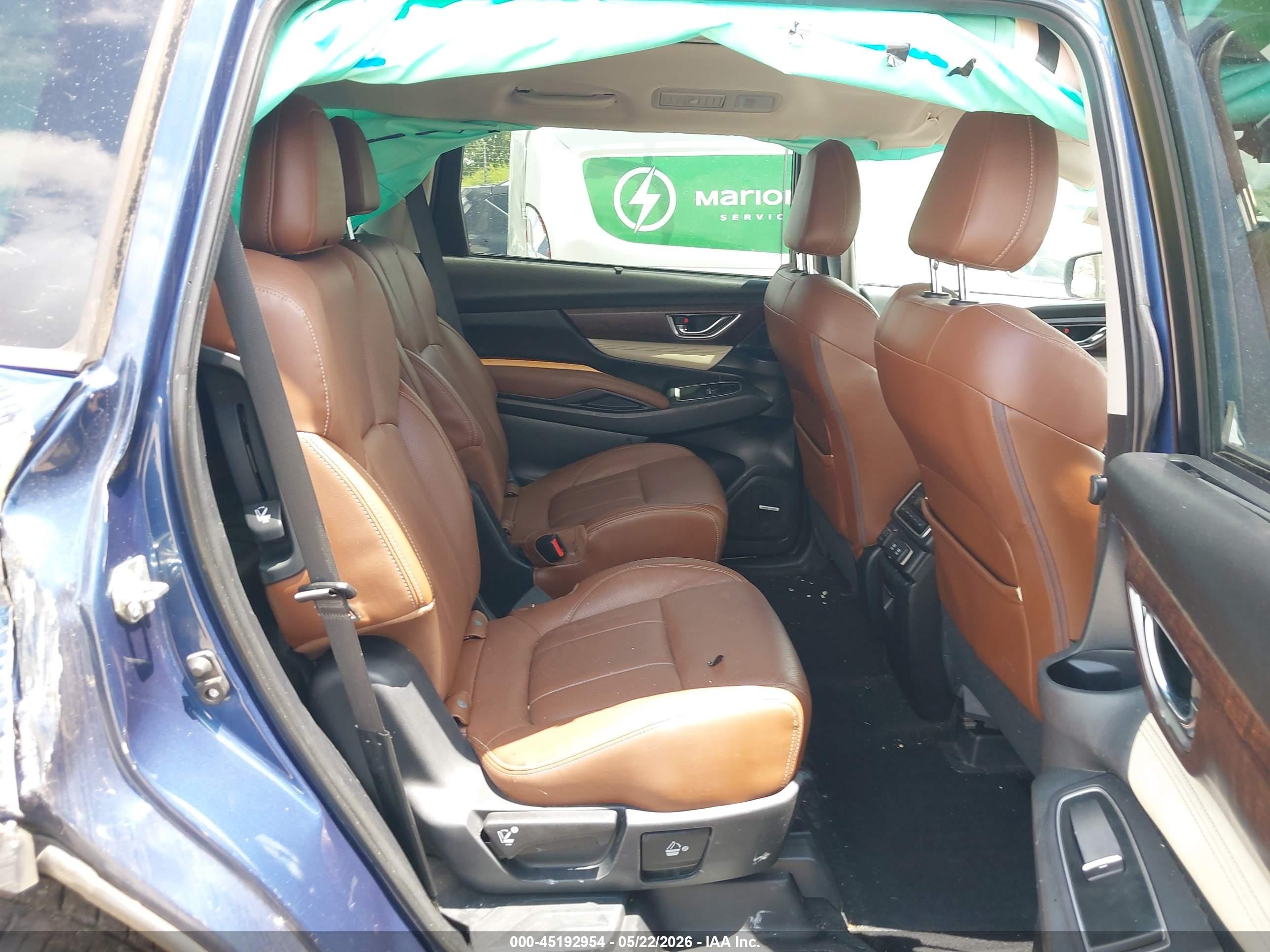 2019 Subaru Ascent Touring Blue vin: 4S4WMARD1K3423175
