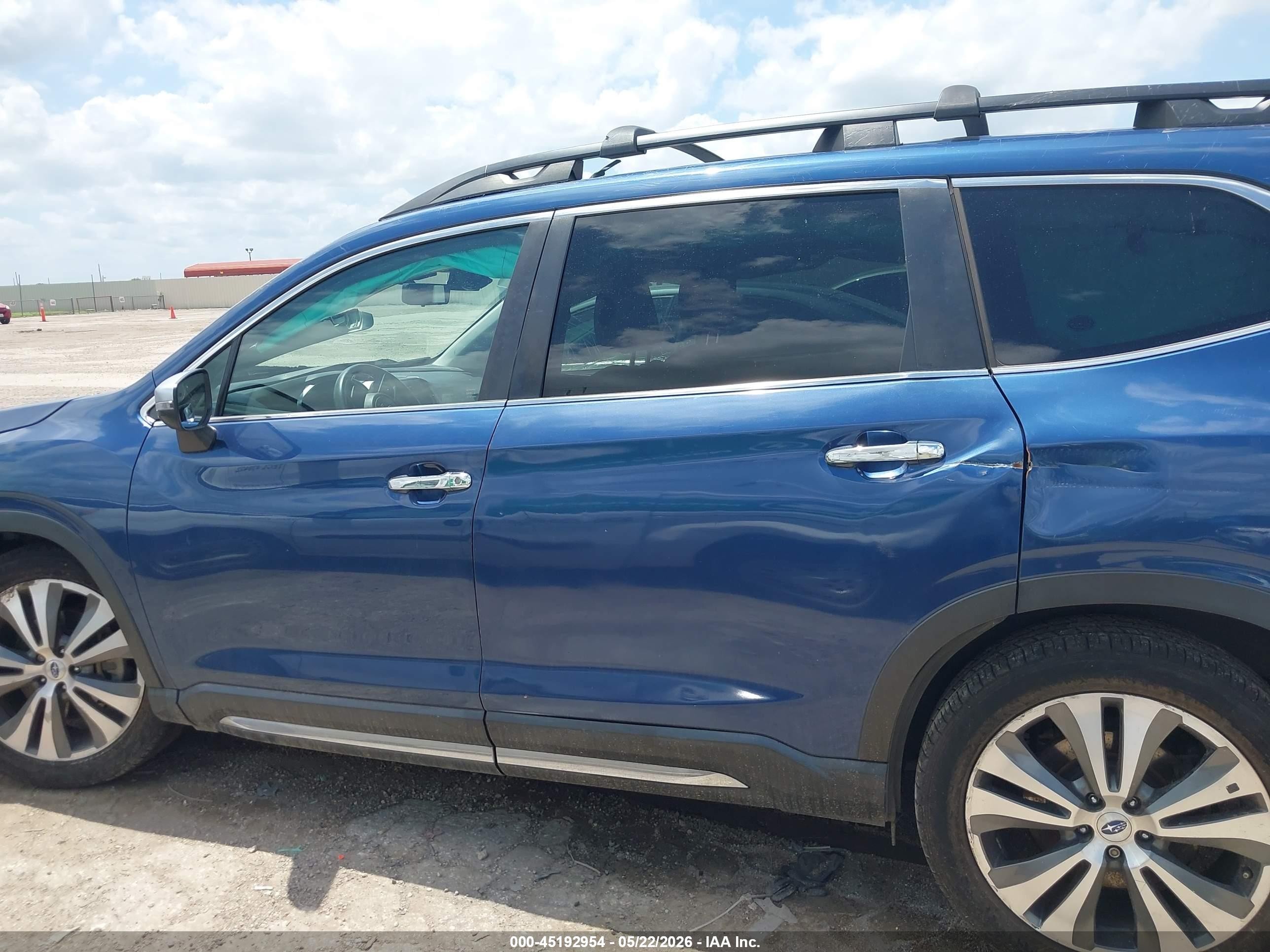 2019 Subaru Ascent Touring Blue vin: 4S4WMARD1K3423175