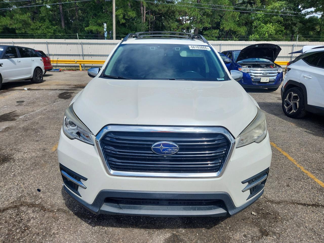 2019 Subaru Ascent Touring White vin: 4S4WMARD1K3439893