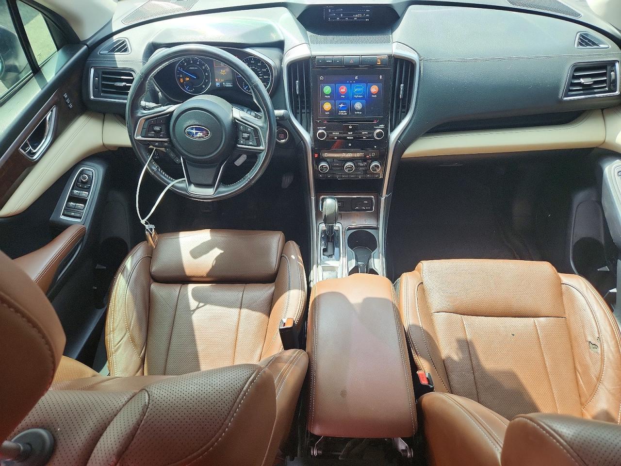2019 Subaru Ascent Touring White vin: 4S4WMARD1K3439893