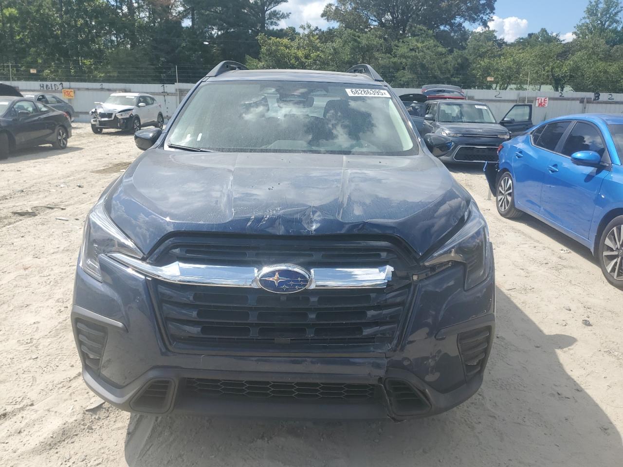 2024 Subaru Ascent Limited Blue vin: 4S4WMARD2R3437385