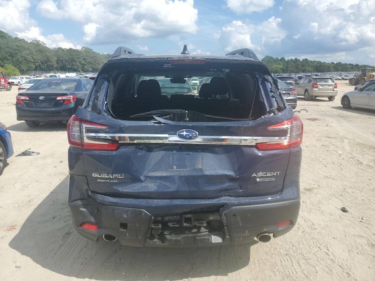 2024 Subaru Ascent Limited Blue vin: 4S4WMARD2R3437385