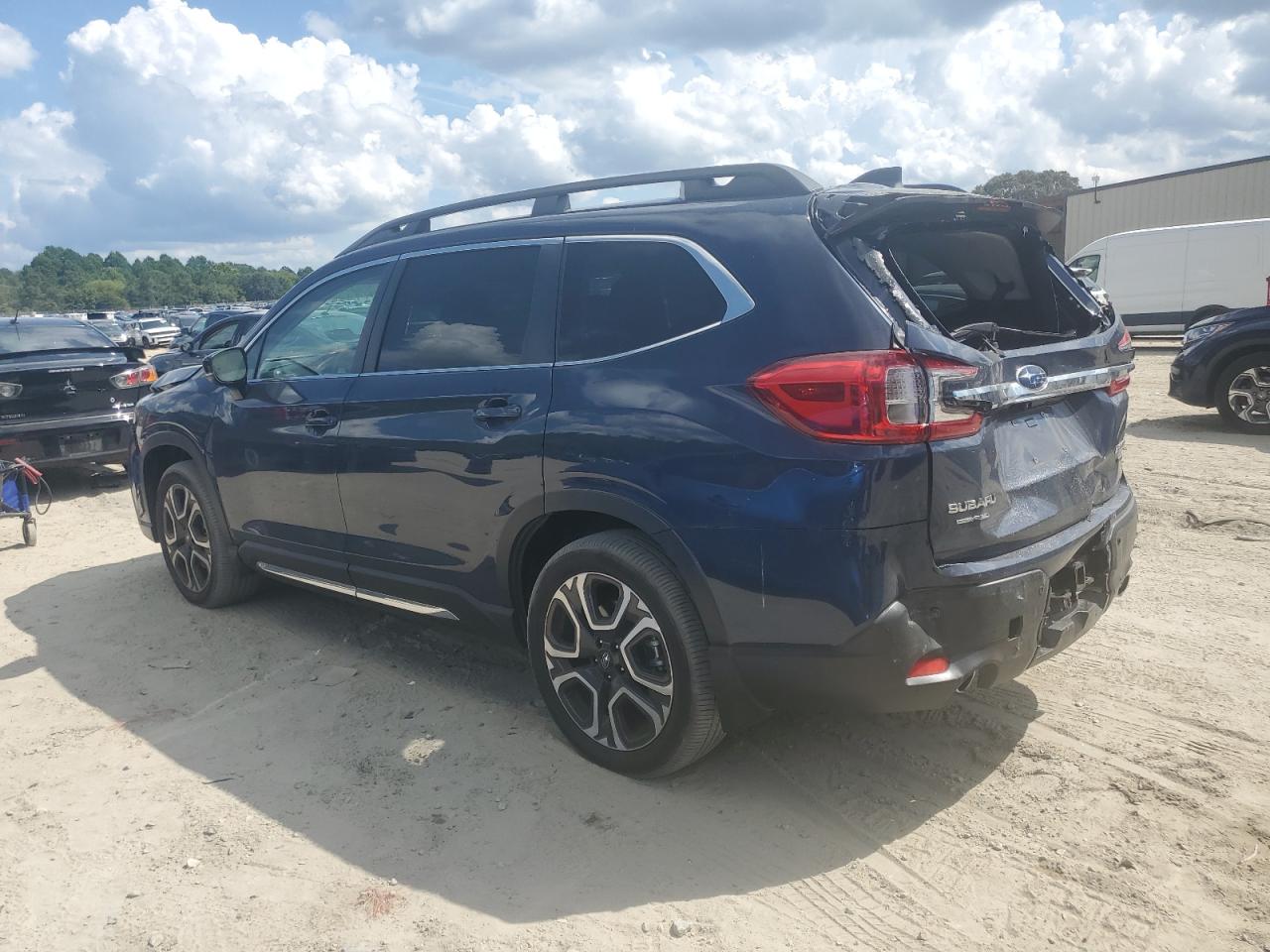 2024 Subaru Ascent Limited Blue vin: 4S4WMARD2R3437385