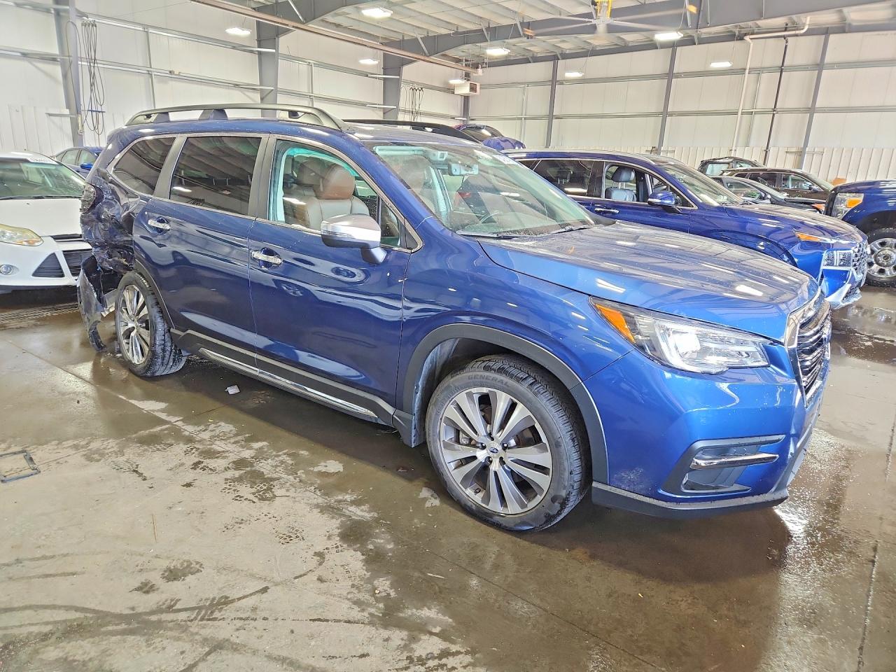 2021 Subaru Ascent Touring Blue vin: 4S4WMARD3M3440479