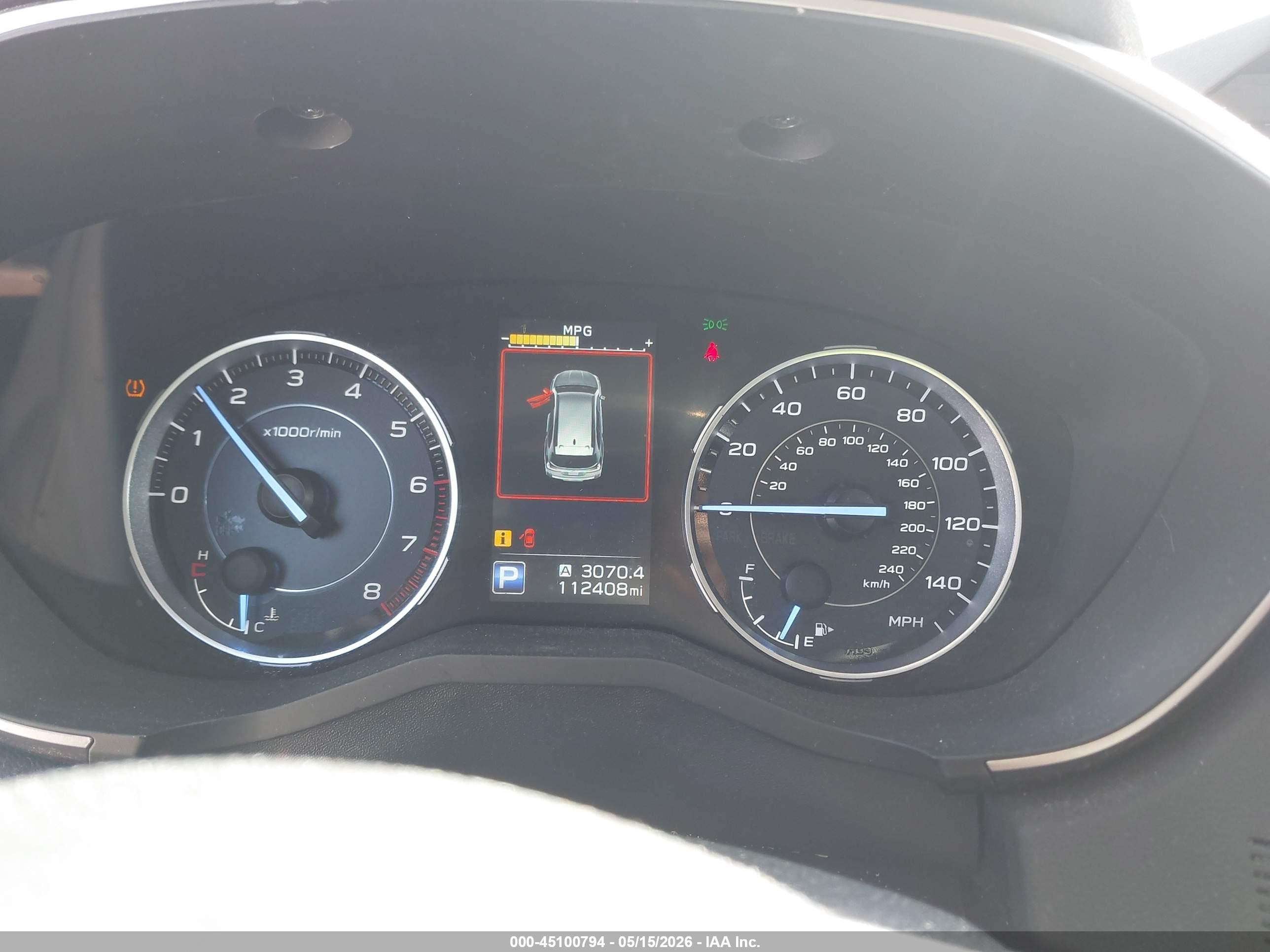 2019 Subaru Ascent Touring White vin: 4S4WMARD6K3420322