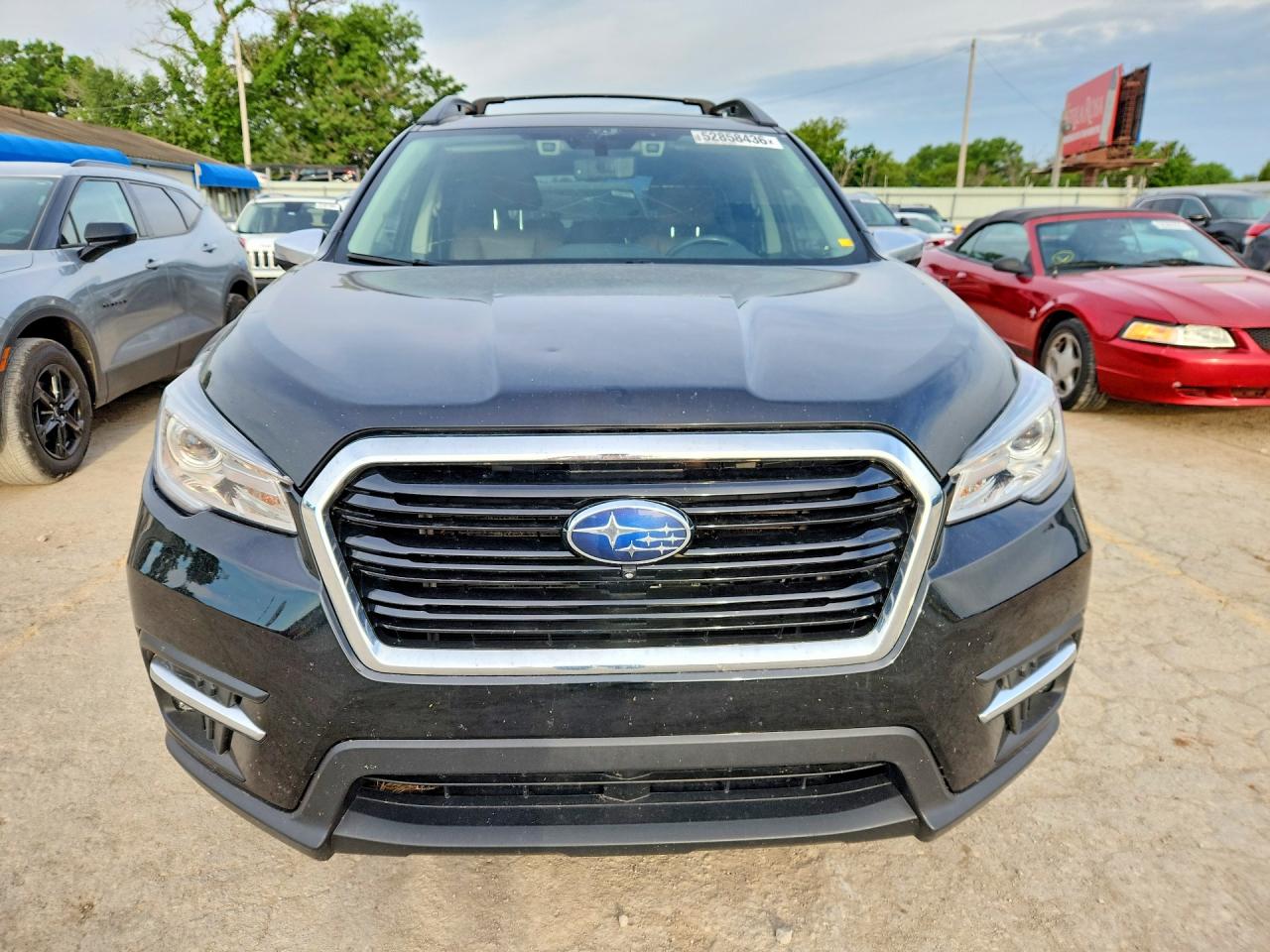 2019 Subaru Ascent Touring Black vin: 4S4WMARD6K3458181